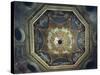 Dome with Frescoes-Cesare Maccari-Stretched Canvas