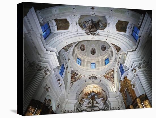 Dome with Frescoes-Giacomo Ceruti-Stretched Canvas