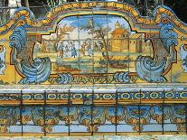 Detail of Majolica Decoration of Cloister of Poor Clares, 1742-Domenico Antonio Vaccaro-Mounted Giclee Print