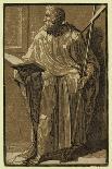'Study of an old Man's head with a beard', c1535-Domenico Beccafumi-Giclee Print