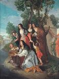 The Marriage of Mary and Joseph, 18th or Early 19th Century-Domenico Corvi-Framed Stretched Canvas