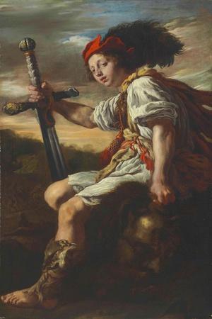 David with the Head of Goliath, c.1620