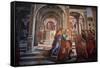 Domenico Ghirlandaio-Domenico Ghirlandaio-Framed Stretched Canvas