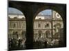 Domenico Pino Speaks to the Crowd in Milan, 1814-null-Mounted Photographic Print