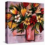 Summer Bouquet-Domenico Provenzano-Stretched Canvas