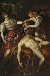 Judith and Holofernes, 1590-Domenico Robusti-Mounted Giclee Print