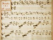 Music Sheet of Sonata No 10-Domenico Scarlatti-Giclee Print