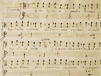 Music Sheet of Sonata No 10-Domenico Scarlatti-Giclee Print