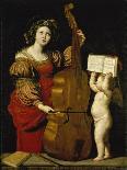 The Virgin and the Unicorn-Domenico Zampieri-Art Print
