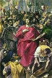 Pentecost', ca. 1600, Oil on canvas, 275 cm x 127 cm, P00828-Doménikos Theotokópoulo "El Greco"-Poster