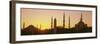 Domes and Minarets of the Blue Mosque (Sultan Ahmet Mosque), Istanbul, Turkey, Europe-Simon Harris-Framed Photographic Print