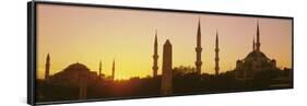 Domes and Minarets of the Blue Mosque (Sultan Ahmet Mosque), Istanbul, Turkey, Europe-Simon Harris-Framed Photographic Print