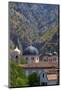 Domes of Church of St. Nicholas, Kotor, UNESCO World Heritage Site, Montenegro, Europe-Neil Farrin-Mounted Photographic Print