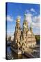 Domes of Church of the Saviour on Spilled Blood, Saint Petersburg, Russia-Gavin Hellier-Stretched Canvas