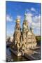 Domes of Church of the Saviour on Spilled Blood, Saint Petersburg, Russia-Gavin Hellier-Mounted Photographic Print