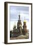 Domes of Church of the Saviour on Spilled Blood, St. Petersburg, Russia-Gavin Hellier-Framed Photographic Print