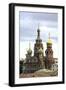 Domes of Church of the Saviour on Spilled Blood, St. Petersburg, Russia-Gavin Hellier-Framed Photographic Print