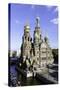 Domes of Church of the Saviour on Spilled Blood, St. Petersburg, Russia-Gavin Hellier-Stretched Canvas