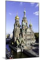 Domes of Church of the Saviour on Spilled Blood, St. Petersburg, Russia-Gavin Hellier-Mounted Photographic Print