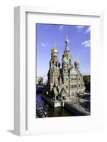 Domes of Church of the Saviour on Spilled Blood, St. Petersburg, Russia-Gavin Hellier-Framed Photographic Print