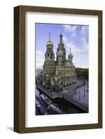 Domes of Church of the Saviour on Spilled Blood, UNESCO World Heritage Site, St. Petersburg, Russia-Gavin Hellier-Framed Photographic Print