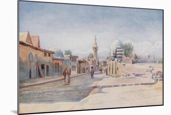 Domes of Damascus-Walter Spencer-Stanhope Tyrwhitt-Mounted Giclee Print