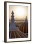 Domes of Deogarh Mahal Palace Hotel at Dawn, Deogarh, Rajasthan, India, Asia-Martin Child-Framed Photographic Print