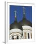 Domes of the Alexander Nevsky Cathedral, Russian Orthodox Church, Toompea Hill, Tallinn, Estonia-Neale Clarke-Framed Photographic Print