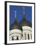 Domes of the Alexander Nevsky Cathedral, Russian Orthodox Church, Toompea Hill, Tallinn, Estonia-Neale Clarke-Framed Photographic Print