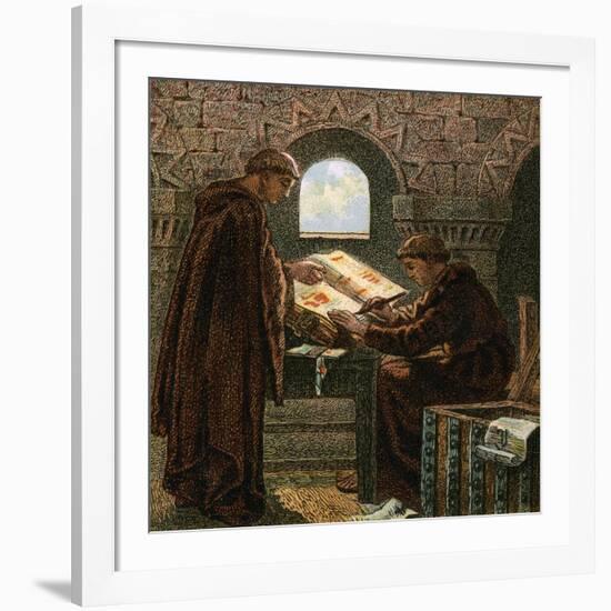 Domesday Book-null-Framed Giclee Print