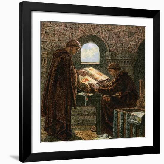 Domesday Book-null-Framed Giclee Print