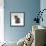 Domestic Cat, 10-Week, Grey Tabby Persian-Cross Kitten-Jane Burton-Framed Photographic Print displayed on a wall
