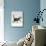 Domestic Cat, 3-Week, Silver Tabby Male Kitten-Jane Burton-Mounted Photographic Print displayed on a wall