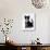 Domestic Cat, 6-Week, Black-And-White Kitten-Jane Burton-Photographic Print displayed on a wall