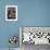 Domestic Cat, 8-Week, Tabby Among Red Campion and Hedge Parsley-Jane Burton-Framed Photographic Print displayed on a wall