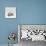 Domestic Cat, Silver Egyptian Mau Rolling-Jane Burton-Mounted Photographic Print displayed on a wall