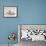 Domestic Cat, Two White Persian-Cross Kittens, One Odd-Eyed-Jane Burton-Framed Photographic Print displayed on a wall