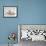 Domestic Cat, Two White Persian-Cross Kittens, One Odd-Eyed-Jane Burton-Framed Photographic Print displayed on a wall