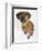 Domestic Dog, Rhodesian Ridgeback Looking Up-Petra Wegner-Framed Photographic Print