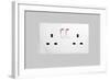 Domestic Electrical Sockets-Victor De Schwanberg-Framed Premium Photographic Print