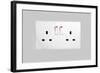 Domestic Electrical Sockets-Victor De Schwanberg-Framed Premium Photographic Print