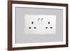 Domestic Electrical Sockets-Victor De Schwanberg-Framed Photographic Print