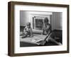 Domestic Fire Place Advertisment for the Ncb, 1967-Michael Walters-Framed Photographic Print