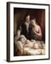 Domestic Happiness, 1849-Lilly Martin Spencer-Framed Giclee Print