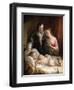 Domestic Happiness, 1849-Lilly Martin Spencer-Framed Giclee Print