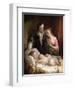 Domestic Happiness, 1849-Lilly Martin Spencer-Framed Giclee Print