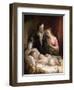 Domestic Happiness, 1849-Lilly Martin Spencer-Framed Premium Giclee Print