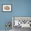 Domestic Kitten (Felis Catus) Next to Bunny, Domestic Rabbit-Jane Burton-Framed Photographic Print displayed on a wall