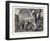 Domestic Life in the East Visit of European Ladies to a Harem at Tunis Tunisia 1876-null-Framed Giclee Print