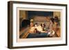 Domestic Scene-William Henry Hamilton Trood-Framed Art Print